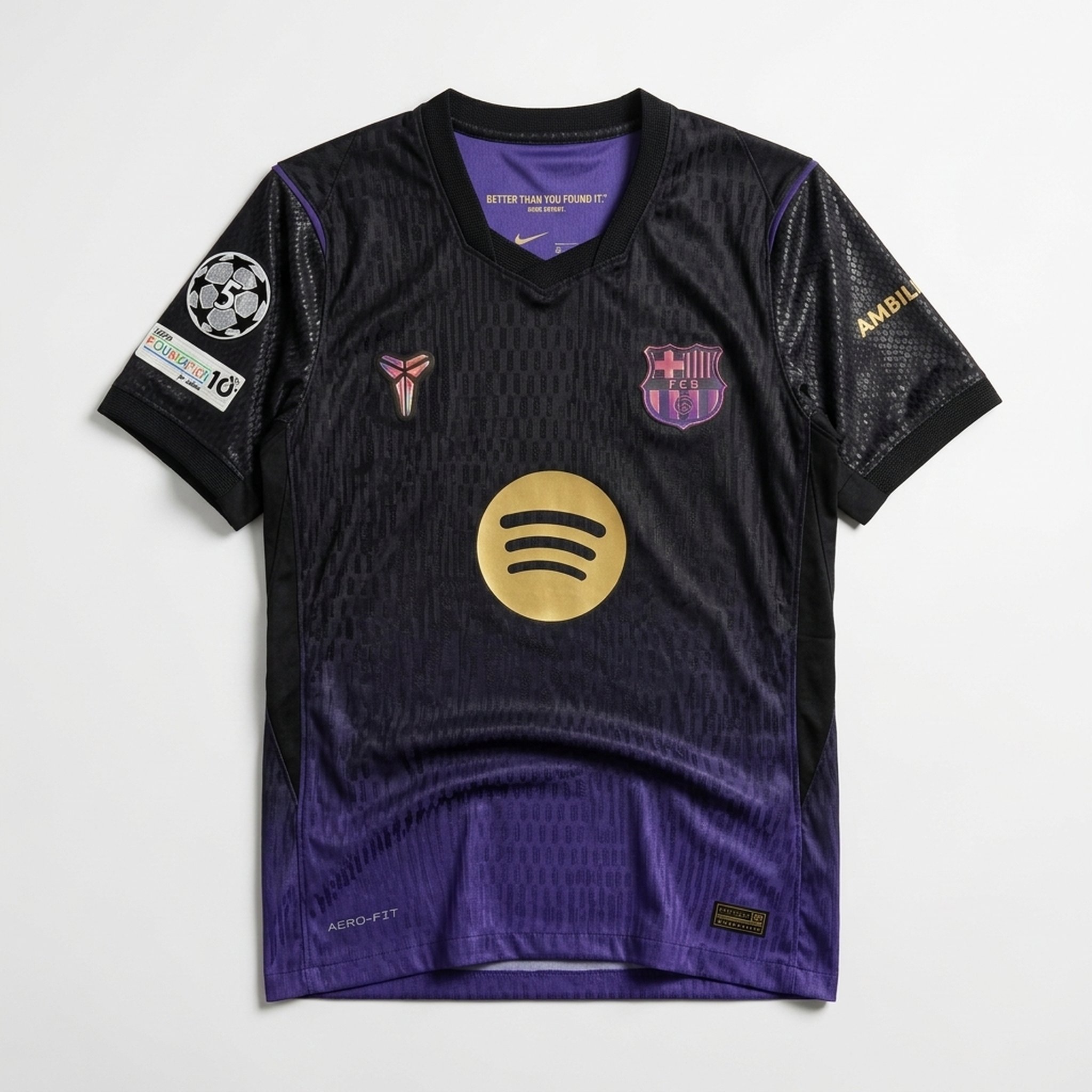 Nox18 Men's Barcelona away Sports Jersey 2