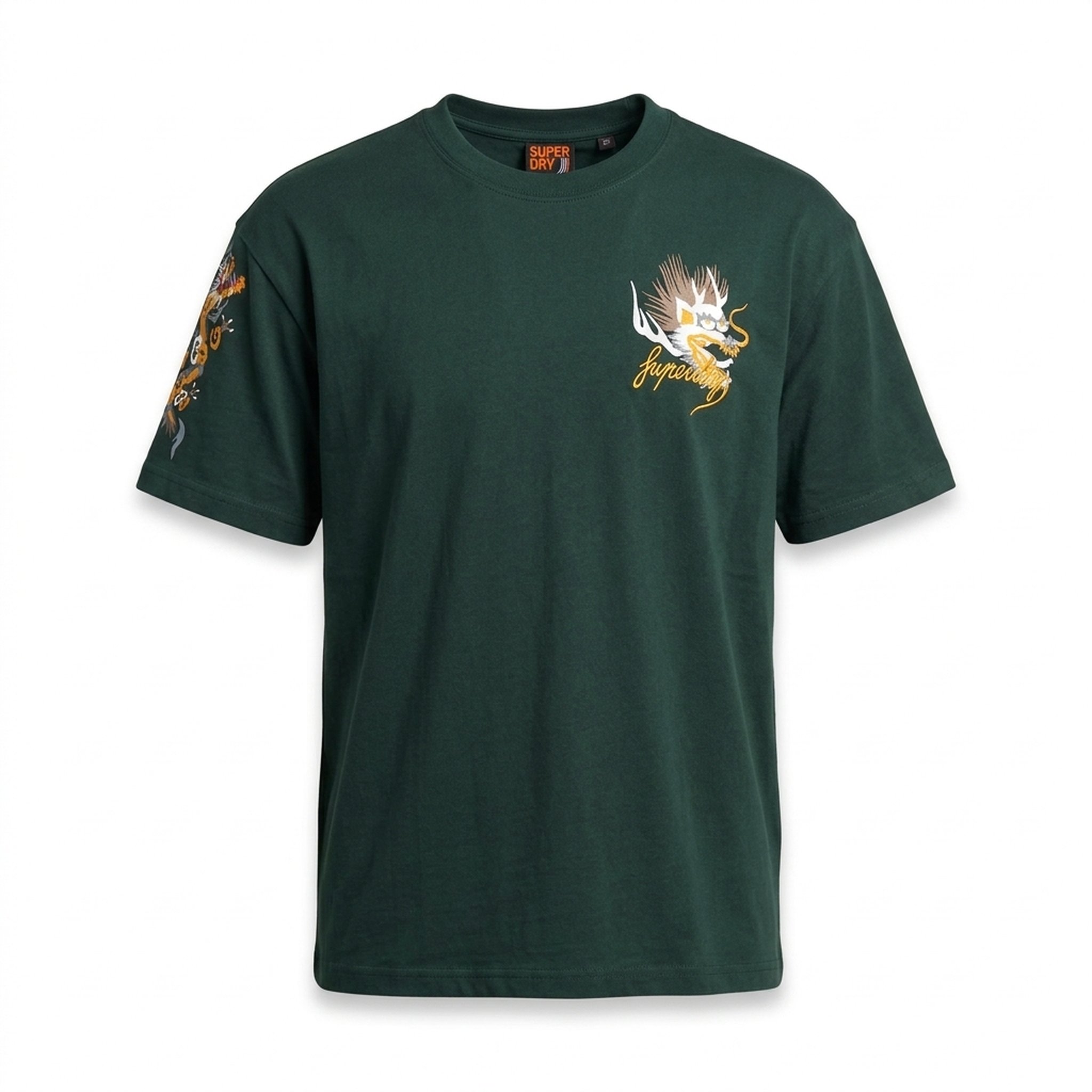 Nox18 Men's Dark Green Graphic T-Shirt 3