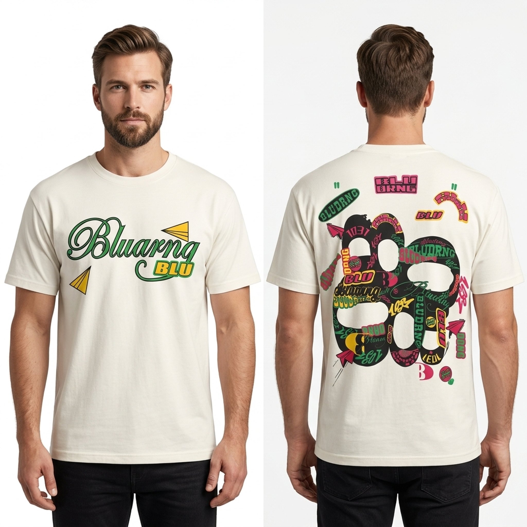Nox18 Men's Graphic Print Cotton T-Shirt 2