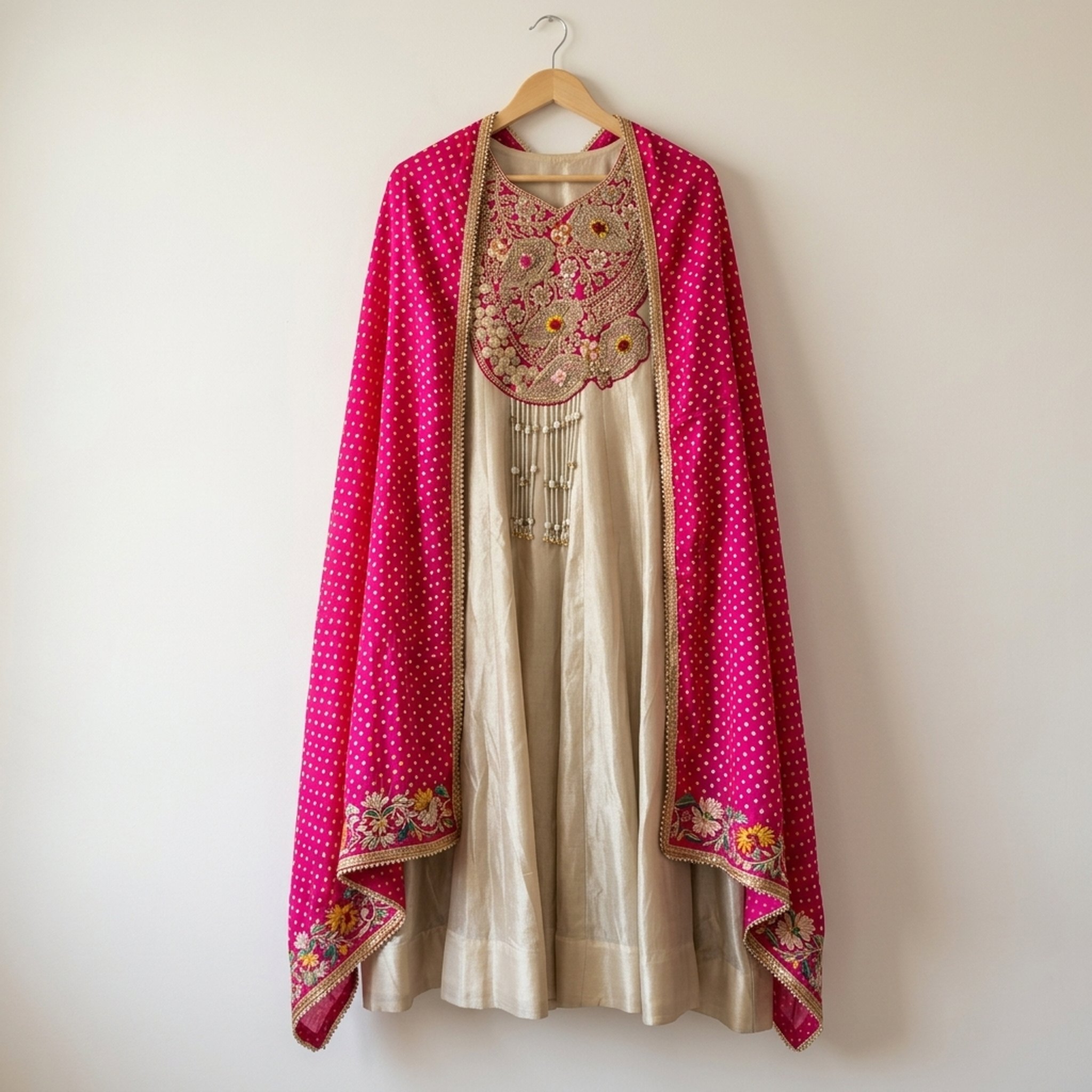 Noopur Clothing Embroidered Anarkali Suit with Dupatta 3