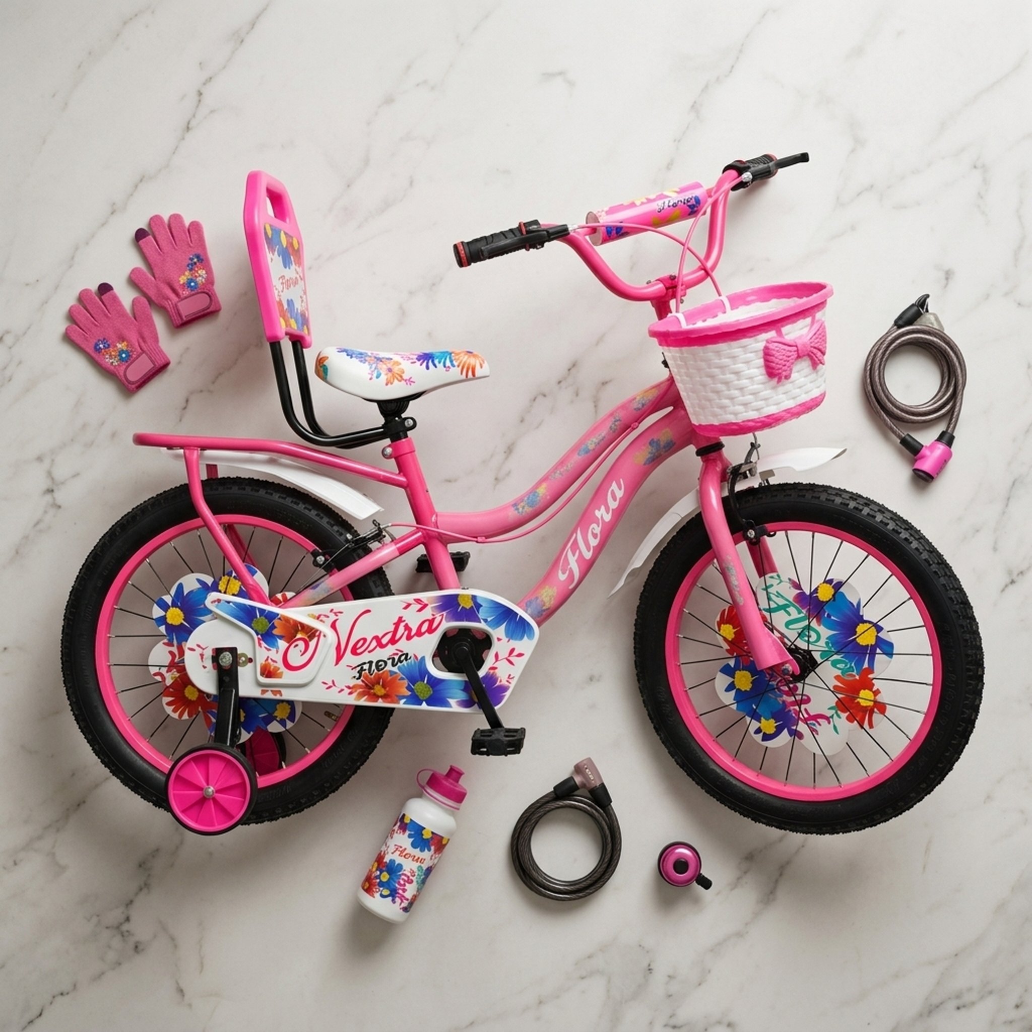 Floral Girls Bicycle 3