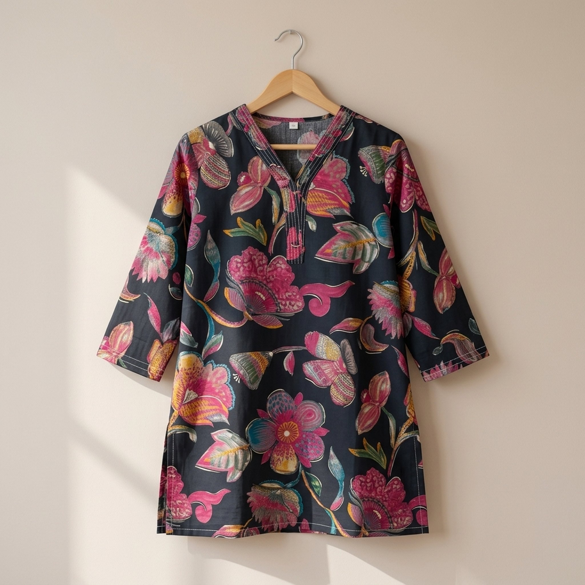 Simsum Creations Women's Floral Printed Tunic Set 3