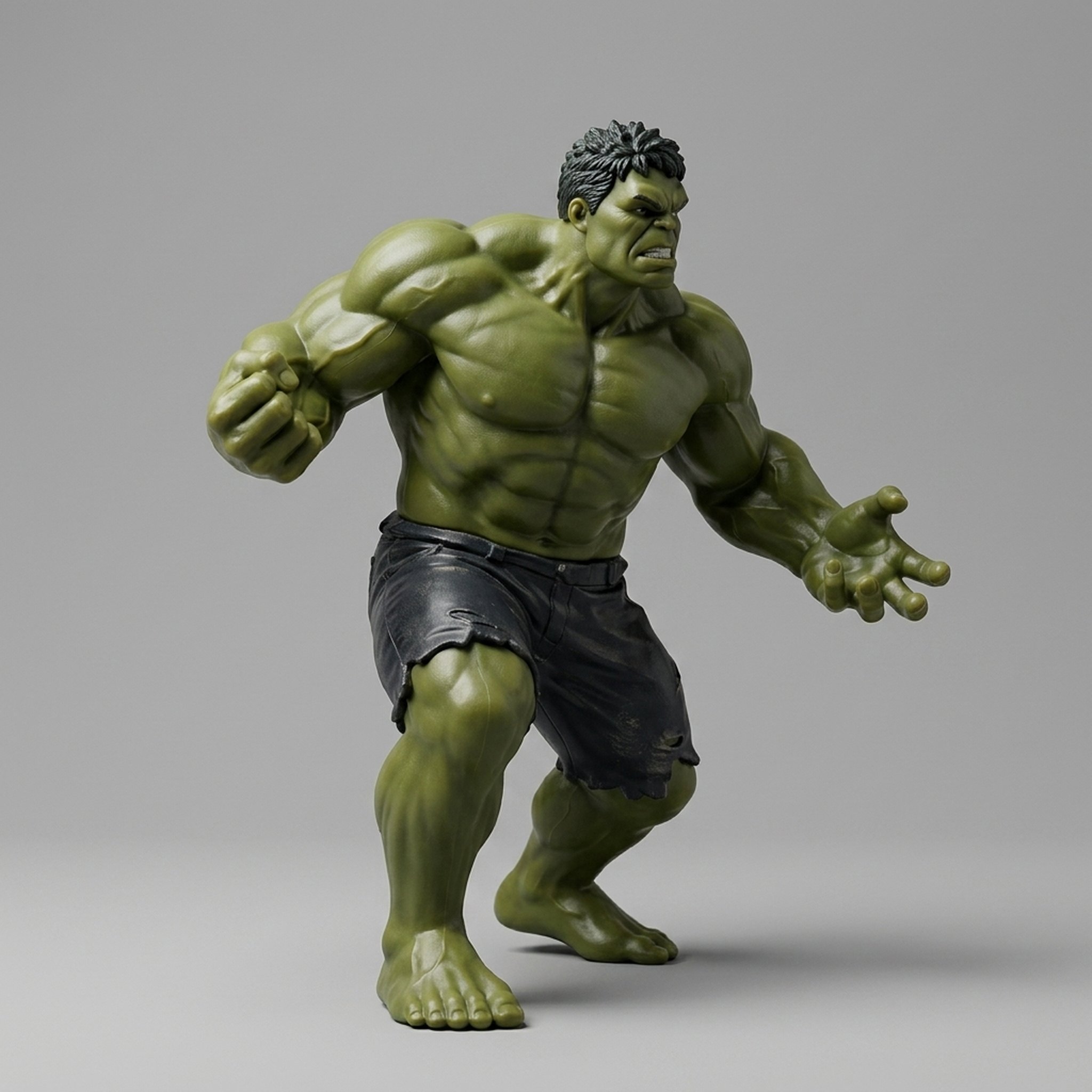 Sai toy shop Green Muscle Hero Action Figure 4