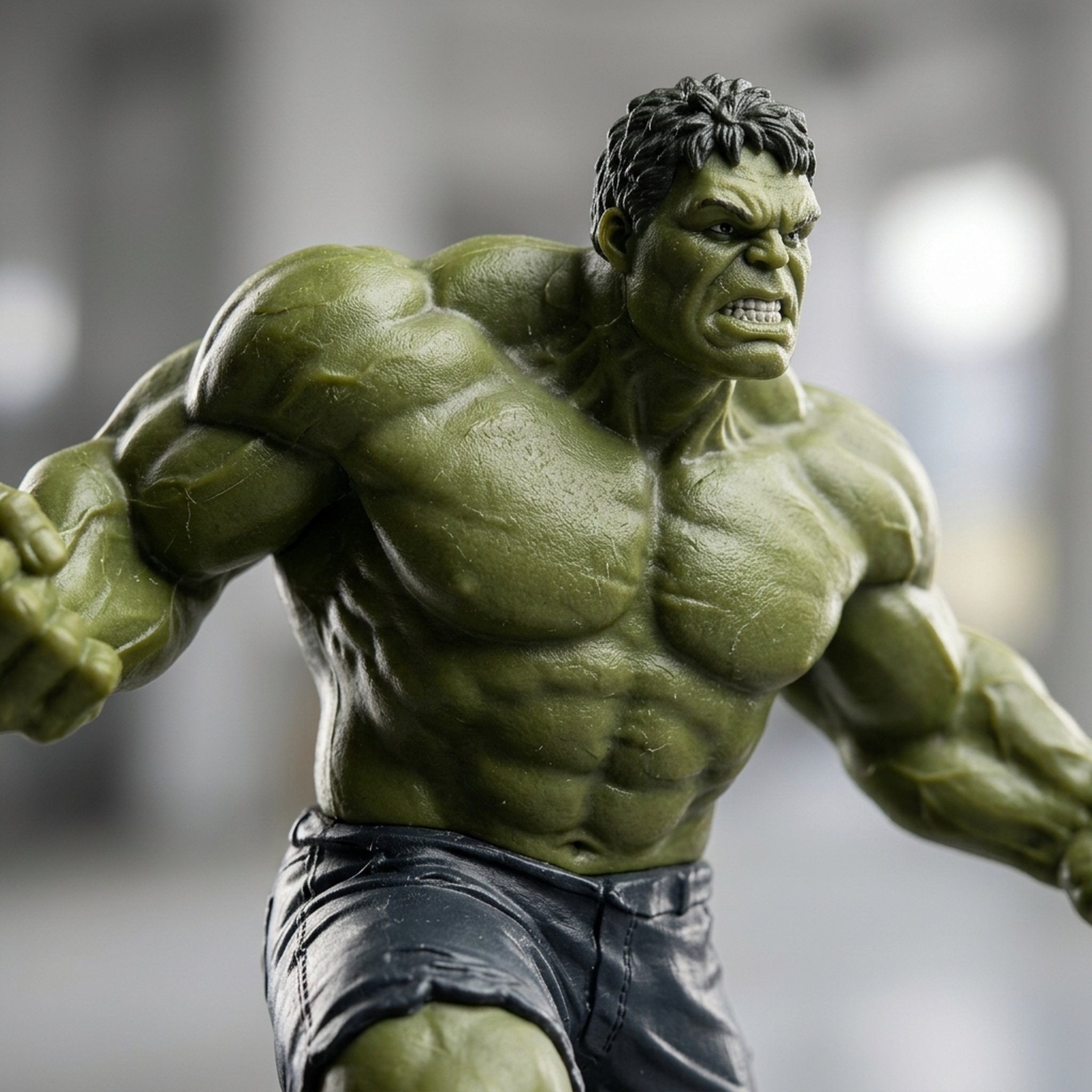 Sai toy shop Green Muscle Hero Action Figure 3