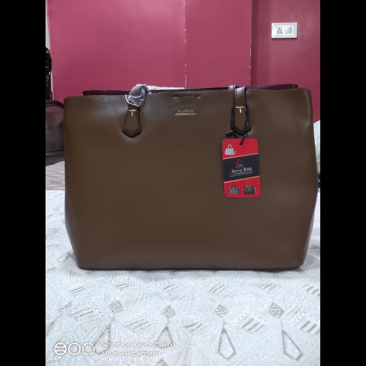 Women Structured Office Tote Bag