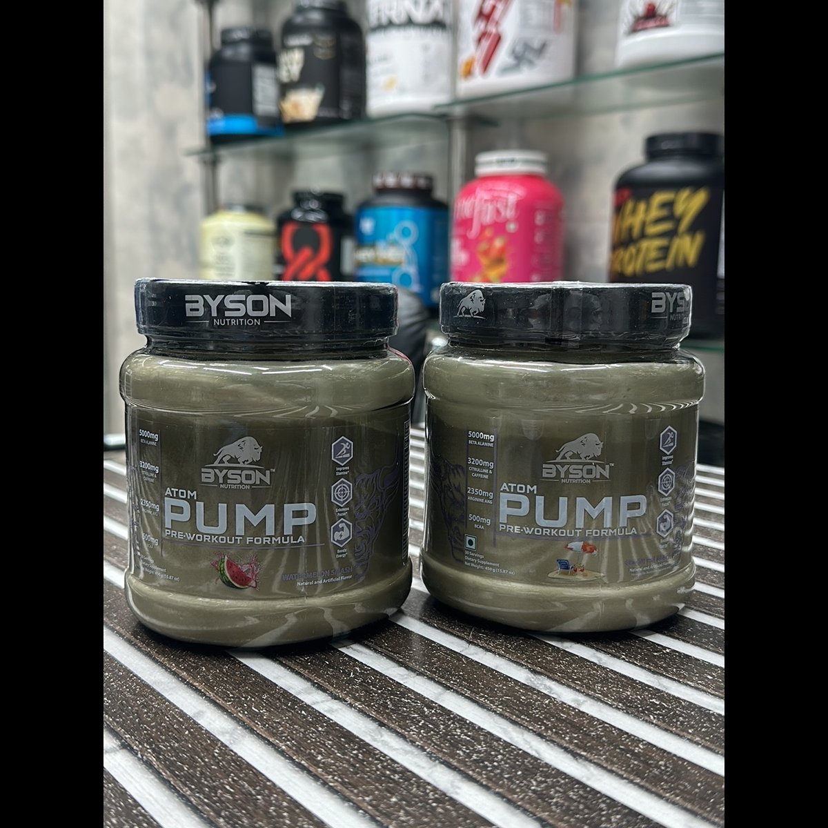 BYSON ATOM PUMP PRE WORKOUT 30 serving