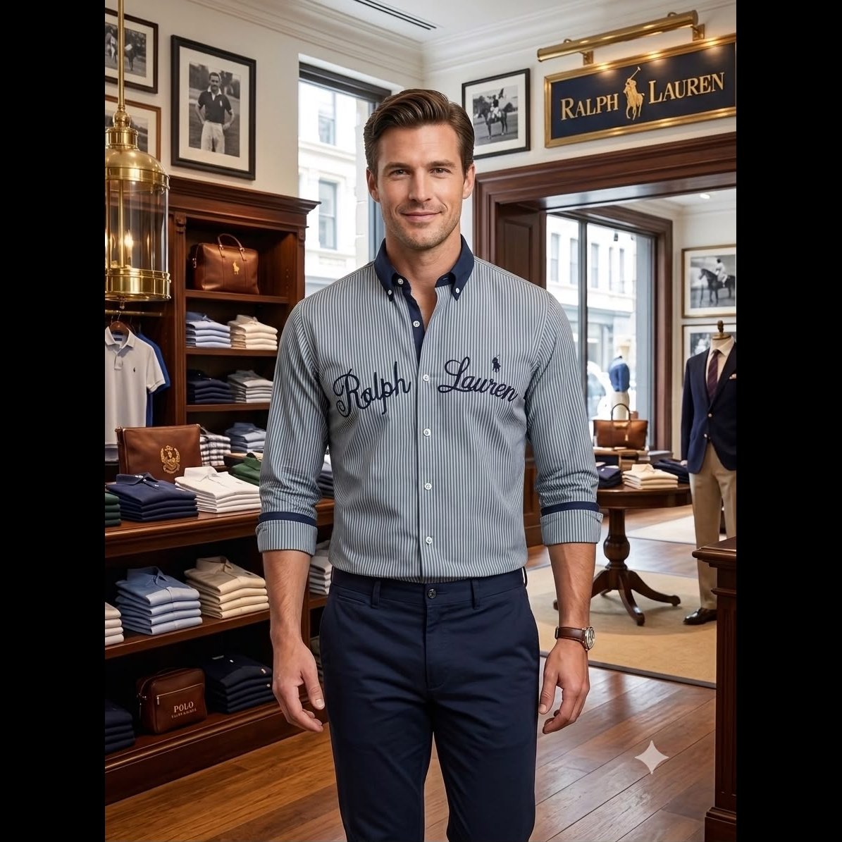 RALPH LAUREN EMBRODIED SHIRTS