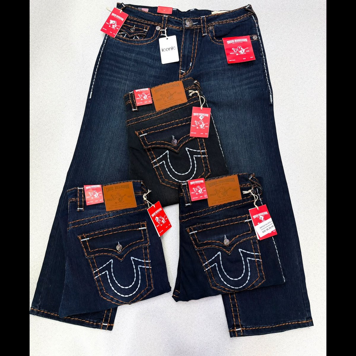 TRUE RELIGION DENIMS OVERSIZE