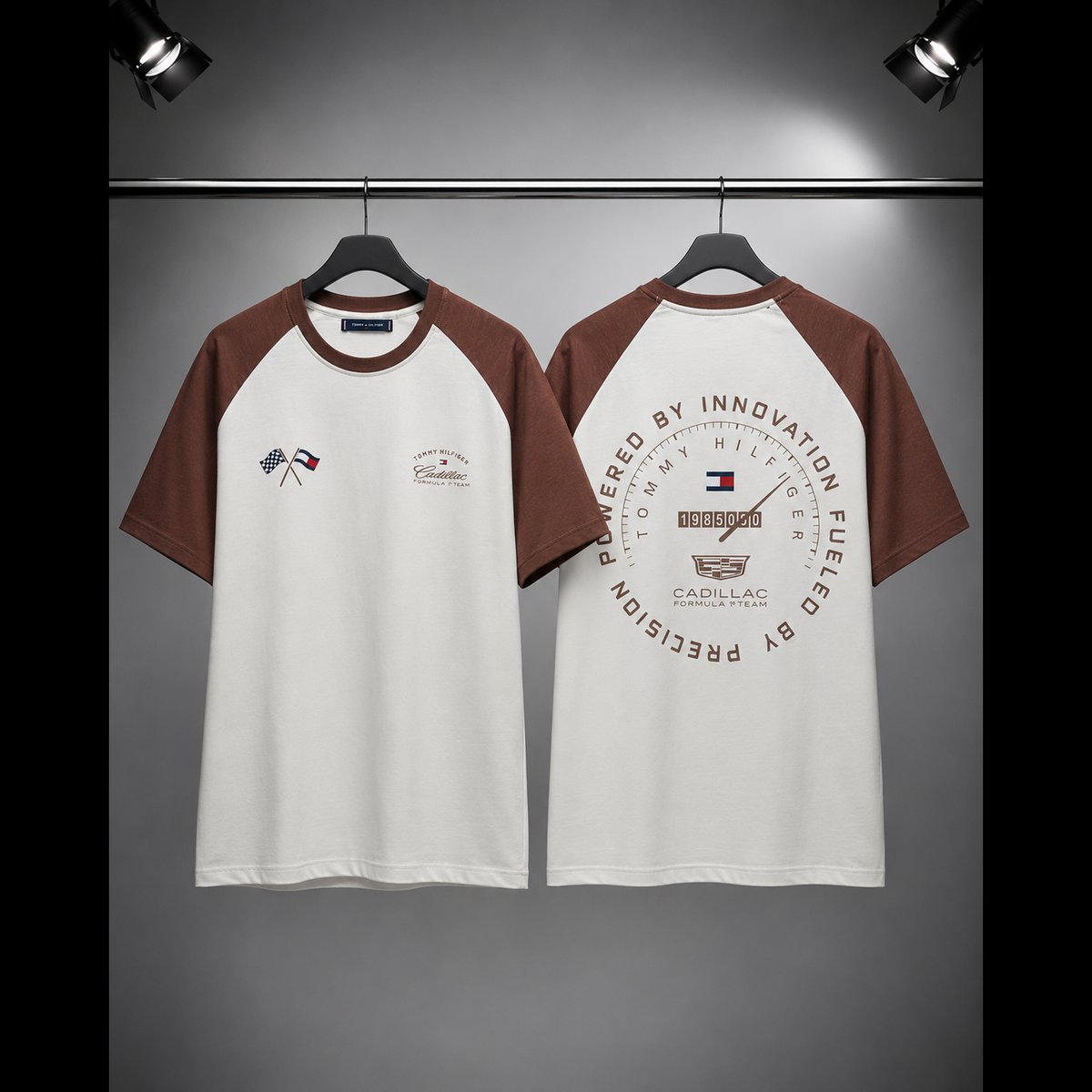 Men's Two-Tone Graphic Raglan T-Shirt