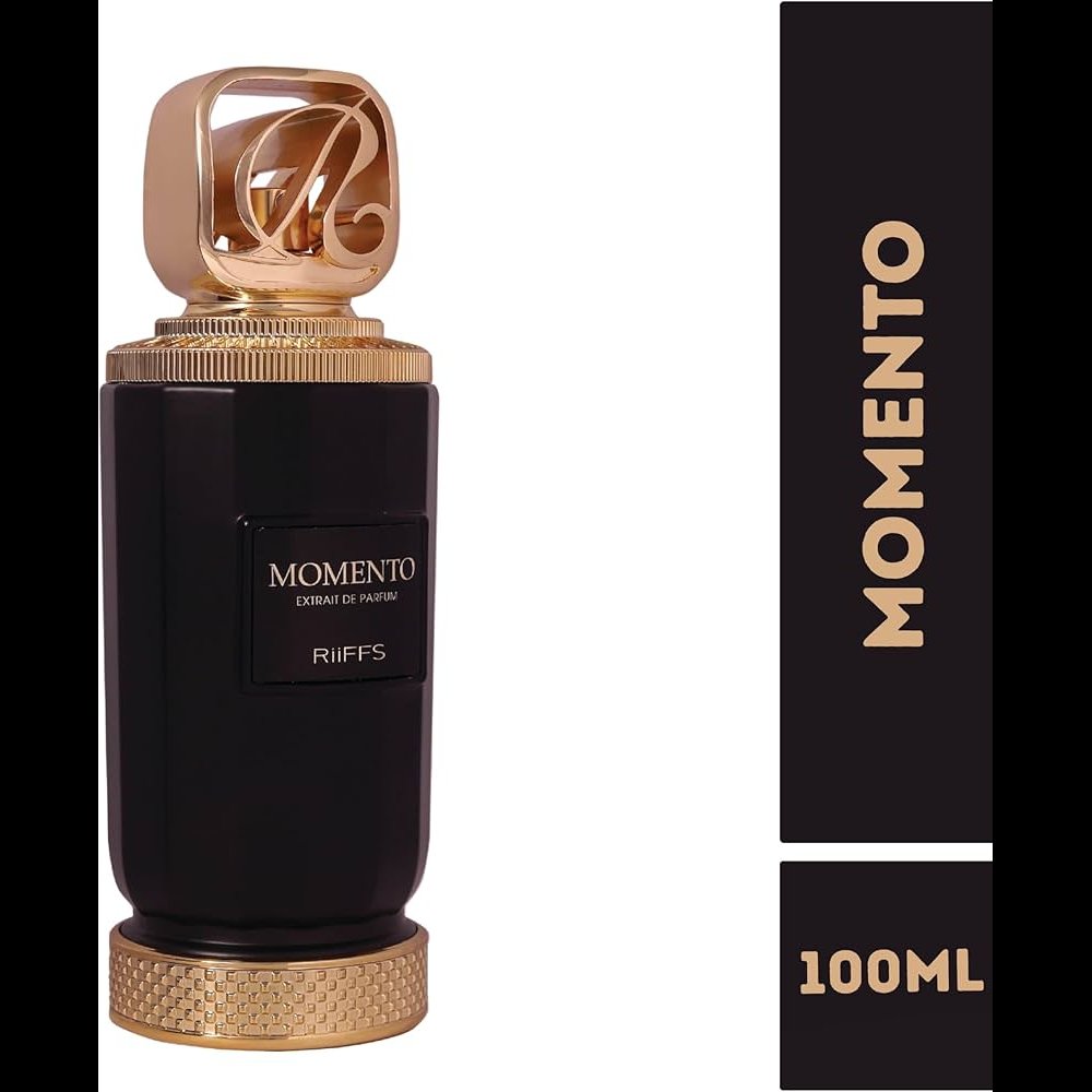 Luxurious Black and Gold Perfume 2
