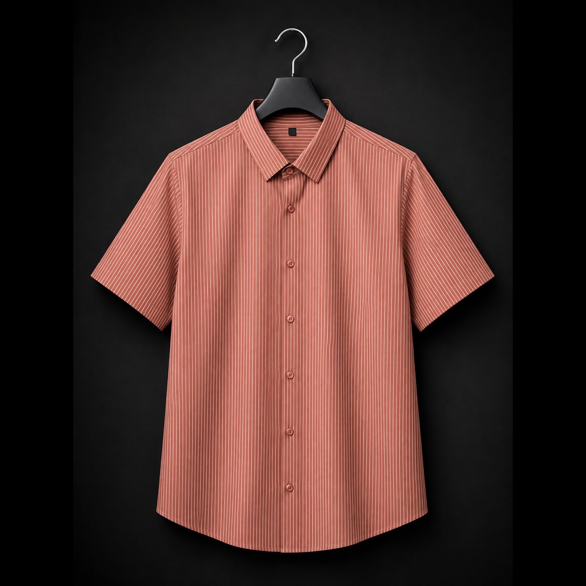 Men's Striped Short Sleeve Shirt