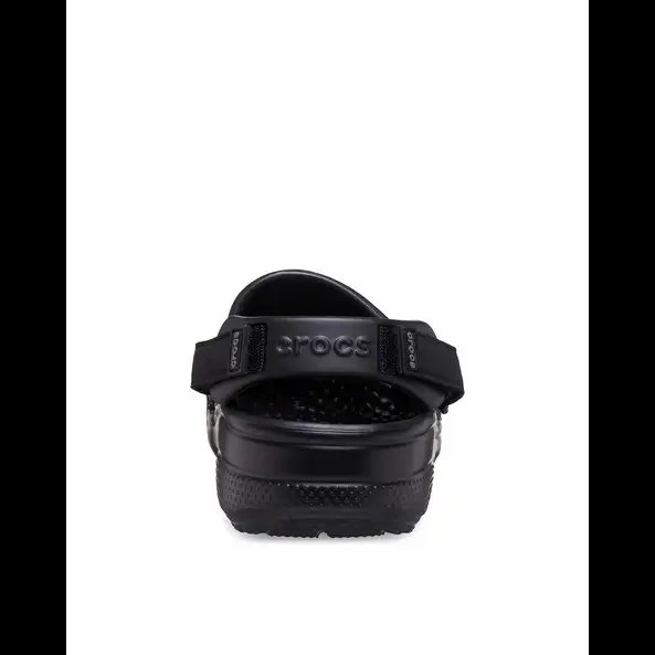 Black Convertible Strap Clogs 3