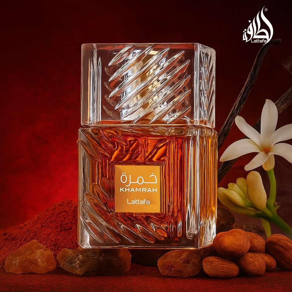 Elegant Amber Scented Perfume Bottle 2