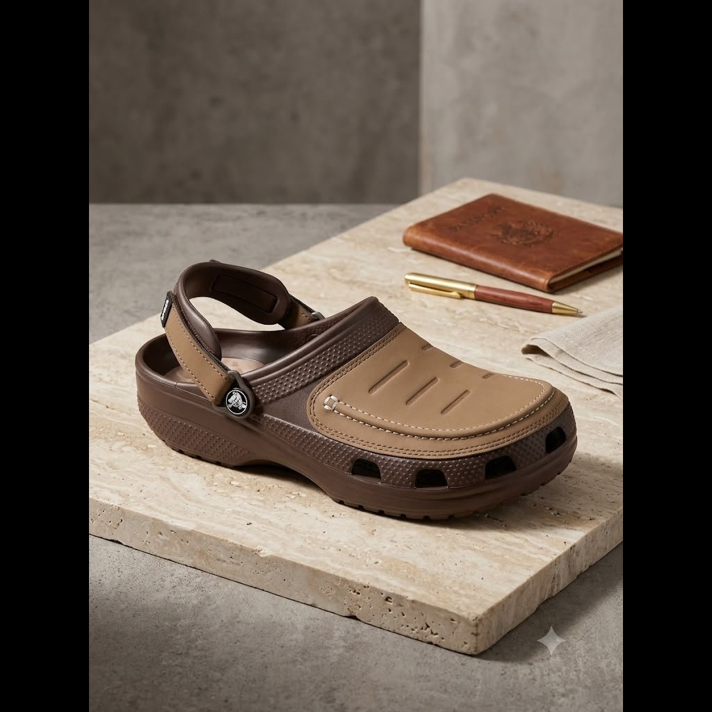 Men's Two-Tone Comfort Clogs