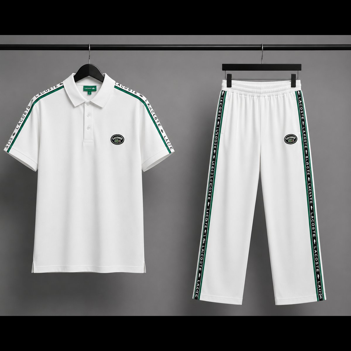 Men's White Activewear Set