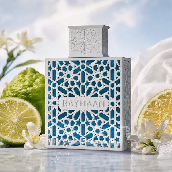 Elegant Blue Geometric Fragrance 2